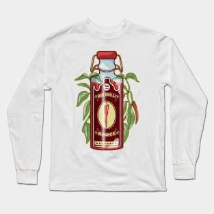 Hot Chili Sauce Long Sleeve T-Shirt